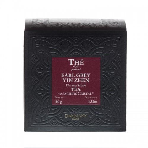 Thé Earl Grey Yin Zhen Dammann Frères: 50 Sachets | Thé Noir