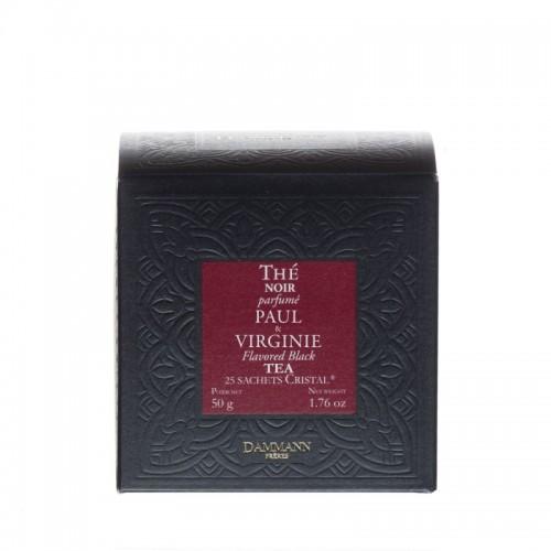 Thé Paul Et Virginie Dammann Frères : 25 Sachets | Thé Noir